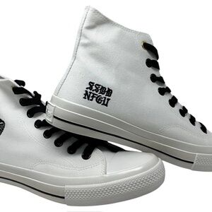 Darc Sport Hi-Top Shoes – Off-White – Size 9.5 – Rare Drop